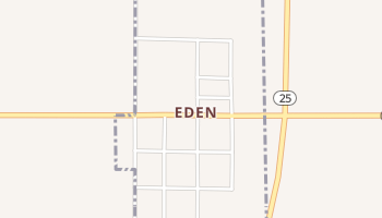 Eden, South Dakota map