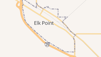 Elk Point, South Dakota map