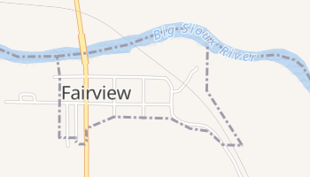 Fairview, South Dakota map