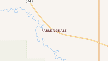 Farmingdale, South Dakota map