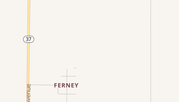 Ferney, South Dakota map