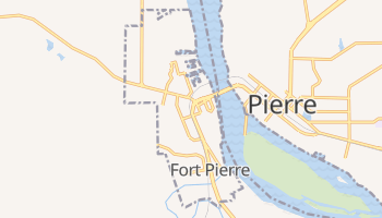 Fort Pierre, South Dakota map
