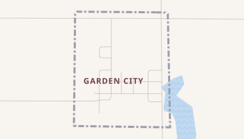 Garden City, South Dakota map