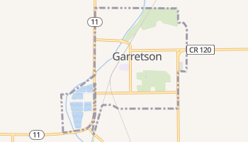 Garretson, South Dakota map