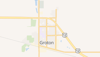 Groton, South Dakota map