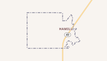 Hamill, South Dakota map
