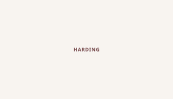 Harding, South Dakota map