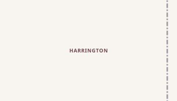 Harrington, South Dakota map
