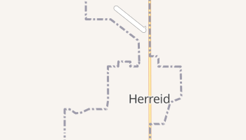 Herreid, South Dakota map