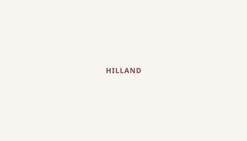 Hilland, South Dakota map
