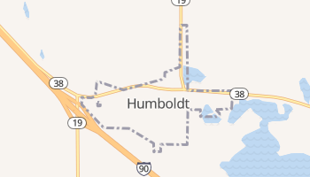 Humboldt, South Dakota map
