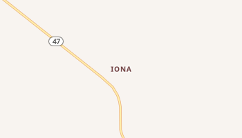 Iona, South Dakota map