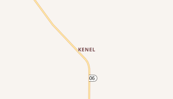 Kenel, South Dakota map