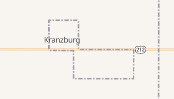 Kranzburg, South Dakota map