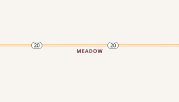 Meadow, South Dakota map
