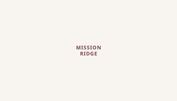 Mission Ridge, South Dakota map