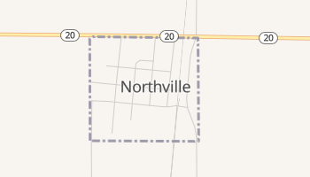 Northville, South Dakota map