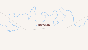 Nowlin, South Dakota map