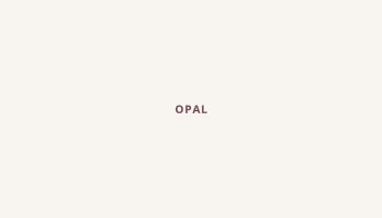 Opal, South Dakota map