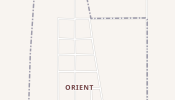 Orient, South Dakota map
