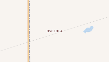 Osceola, South Dakota map