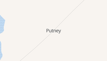Putney, South Dakota map