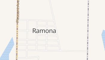 Ramona, South Dakota map