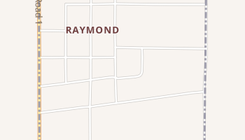 Raymond, South Dakota map