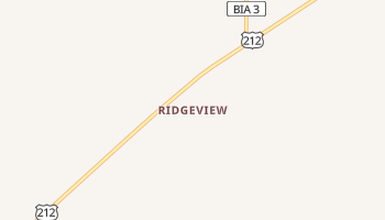 Ridgeview, South Dakota map