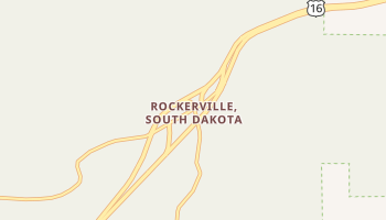 Rockerville, South Dakota map