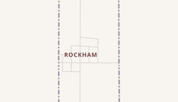 Rockham, South Dakota map
