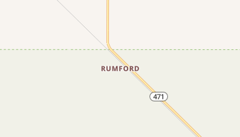Rumford, South Dakota map