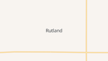 Rutland, South Dakota map