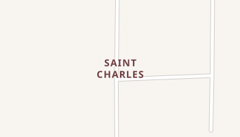 Saint Charles, South Dakota map