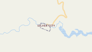 Silver City, South Dakota map