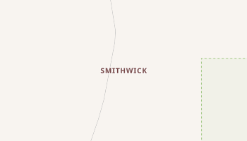 Smithwick, South Dakota map