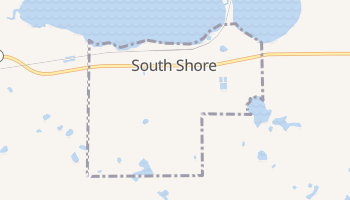 South Shore, South Dakota map