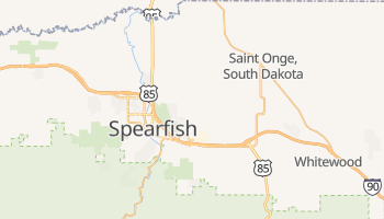 Spearfish, South Dakota map