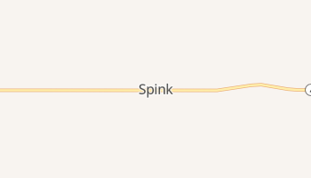 Spink, South Dakota map