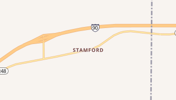 Stamford, South Dakota map
