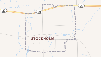 Stockholm, South Dakota map