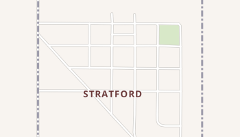 Stratford, South Dakota map