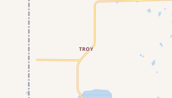 Troy, South Dakota map