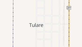 Tulare, South Dakota map