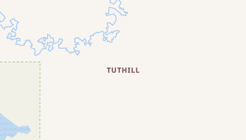 Tuthill, South Dakota map
