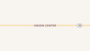 Union Center, South Dakota map