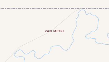 Van Metre, South Dakota map