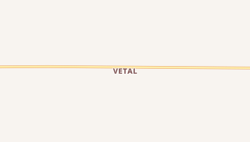 Vetal, South Dakota map