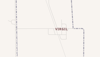 Virgil, South Dakota map