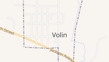 Volin, South Dakota map